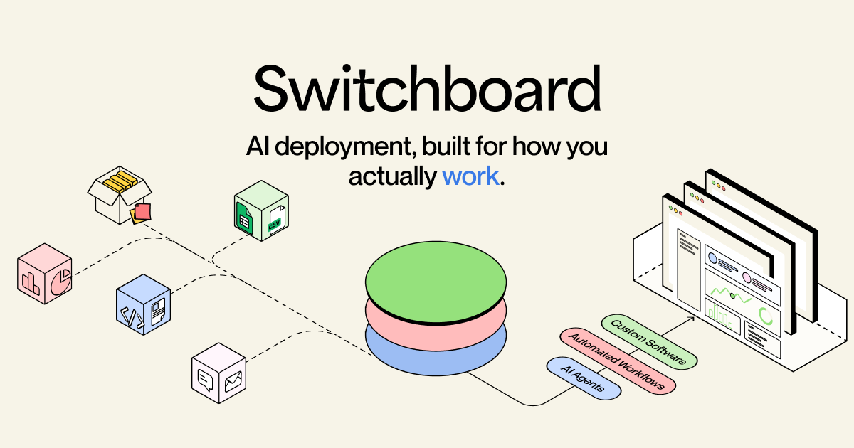 Switchboard โ AI transformation, built for how you actually work
